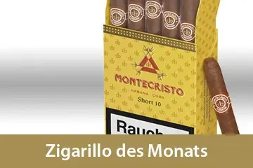 Zigarillo des Monats - Montecristo Short