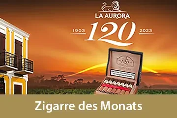 Zigarre des Monats - La Aurora 120 Anniversary Robusto