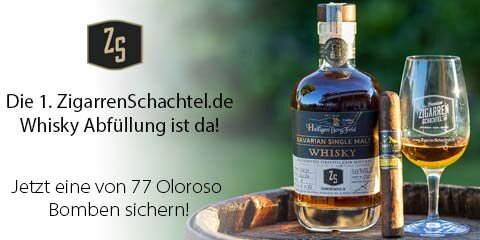 1. ZigarrenSchachtel Whisky Abfüllung