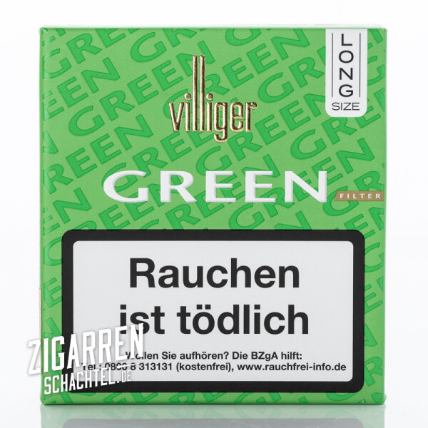 Villiger Long Green Filter