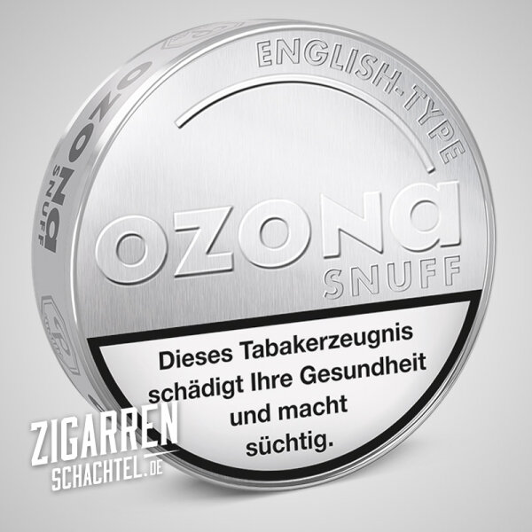 Pöschl Ozona Snuff Schnupftabak English Type