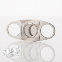 Zigarrenschneider chrom/satin Streifen 22 mm