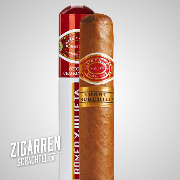 Romeo y Julieta Short Churchill Tubo einzeln