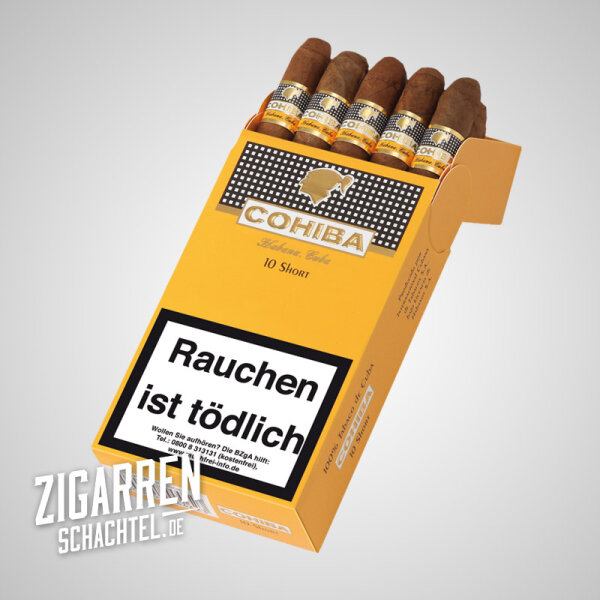 Cohiba Short 10er Packung (3% Kistenrabatt)