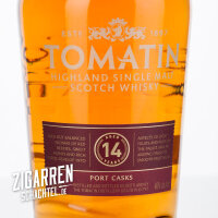 Tomatin Whisky 14 Jahre Port Wood Finish