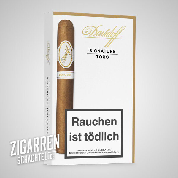 Davidoff Signature Toro 4er Packung (3% Kistenrabatt)