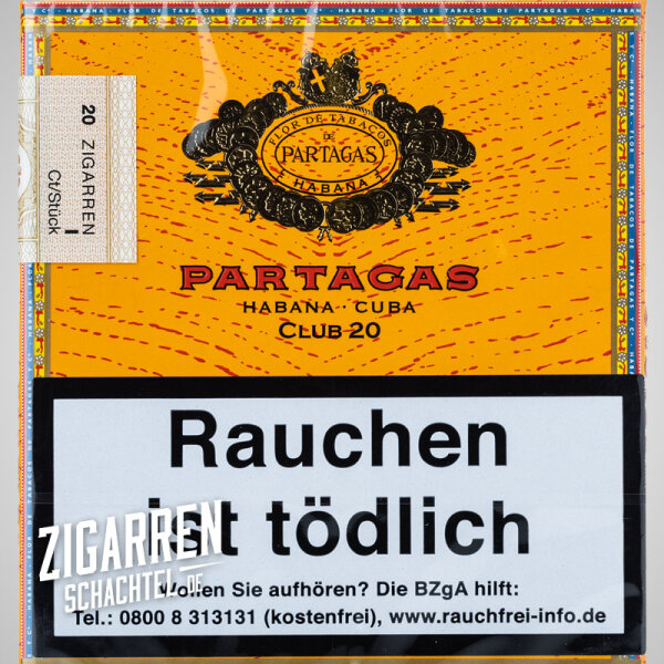 Partagas Club 20er Box