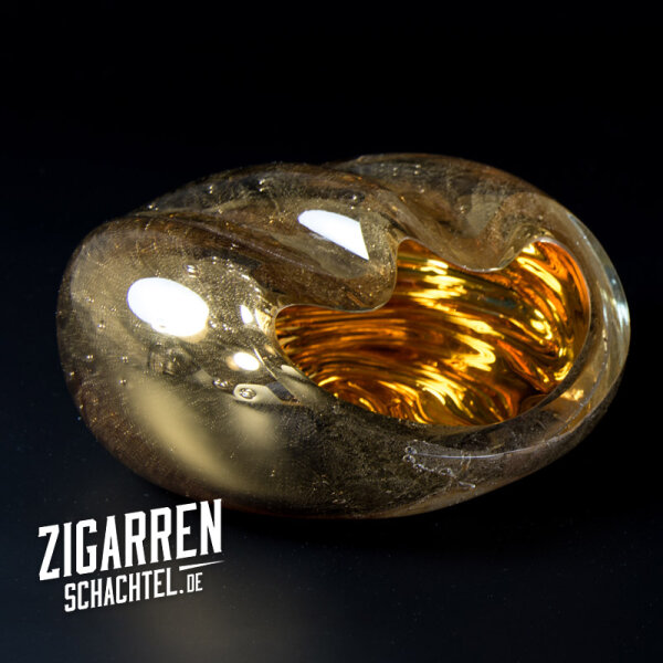 Aschenbecher Salamander Gold Crystal