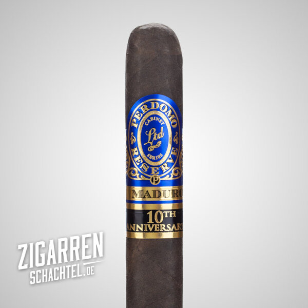 Perdomo 10th Anniversary Maduro Robusto Box Pressed einzeln