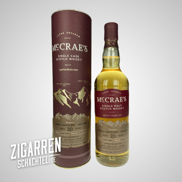 McCraes Tamdhu Single Cask 20 Jahre 52,2%