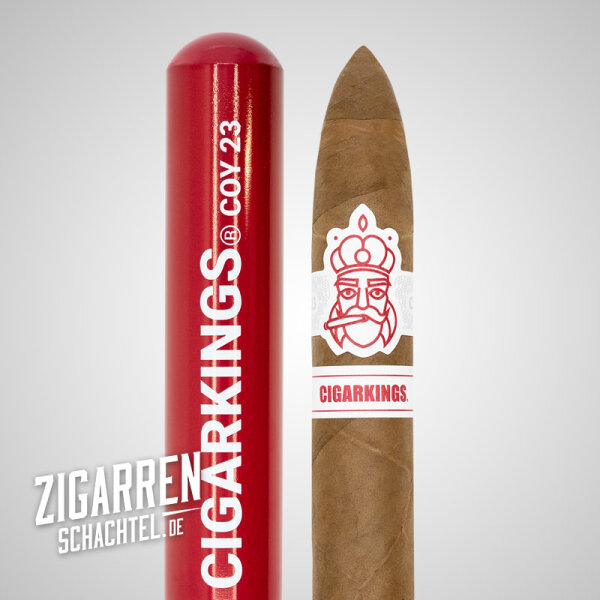 CigarKings Coy 23 Belicoso Connecticut Tubo einzeln