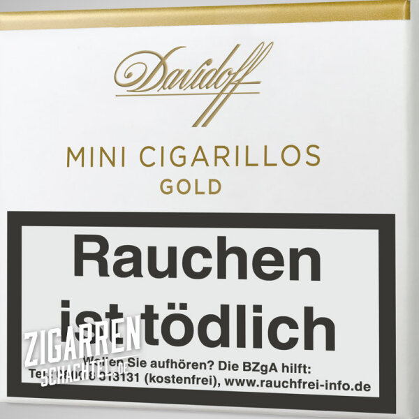 Davidoff Mini Gold Cigarillos 10er Packung (3% Kistenrabatt)