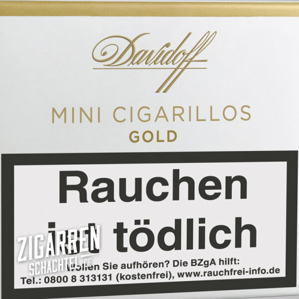 Davidoff Mini Gold Cigarillos 20er Packung (3% Kistenrabatt)