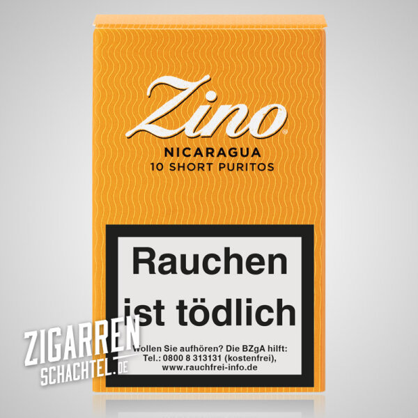 Zino Nicaragua Short Puritos 10er Packung (3% Kistenrabatt)