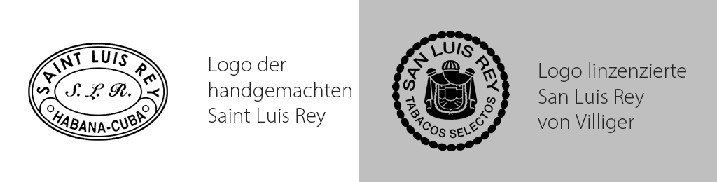 Saint Luis Rey und San Luis Rey Logos