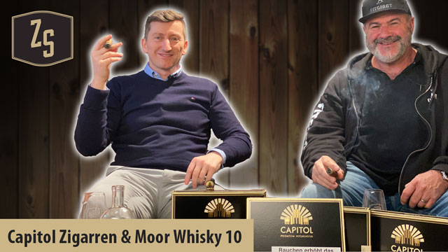Capitol Zigarren & Moor Whisky 10 Jahre
