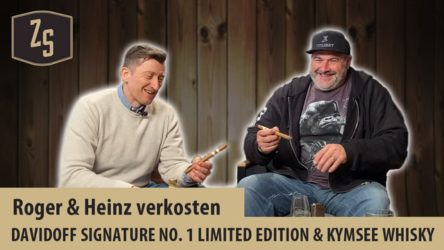 Davidoff Signature No. 1 Limited Edition & Kymsee Whisky