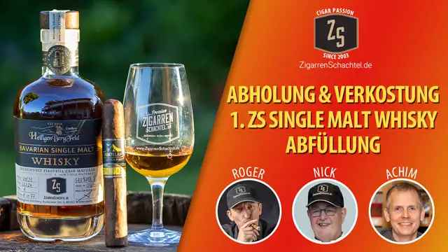 1. Single Malt Whisky Abfüllung für ZigarrenSchachtel.de