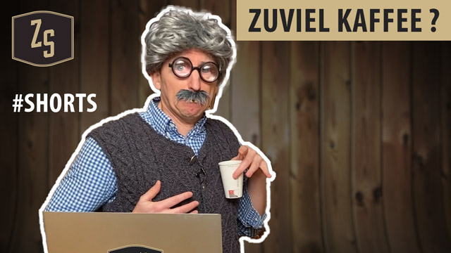 Heinz-Rüdiger trinkt zuviel Kaffee