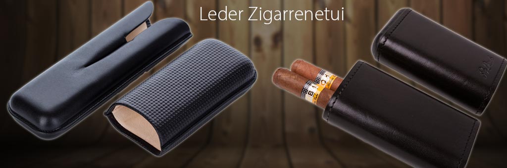 Zigarrenetui Leder